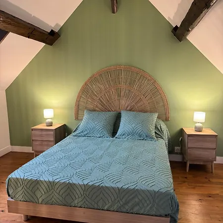 Maison Normande Bord De Riviere Tatil Evi Saint-Denis-le-Ferment