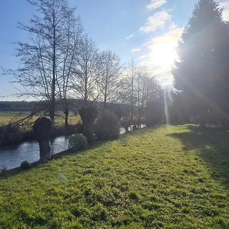 Maison Normande Bord De Riviere Tatil Evi Saint-Denis-le-Ferment
