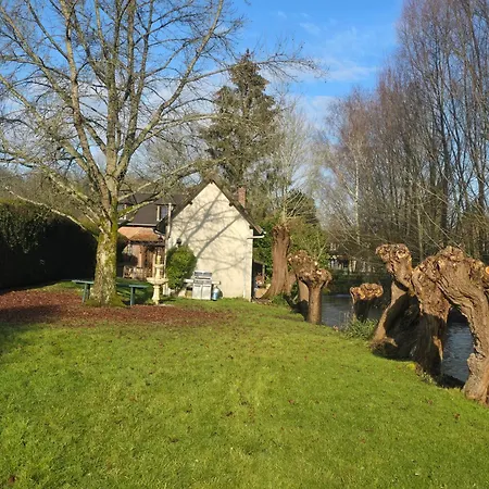 Tatil Evi Maison Normande Bord De Riviere Saint-Denis-le-Ferment