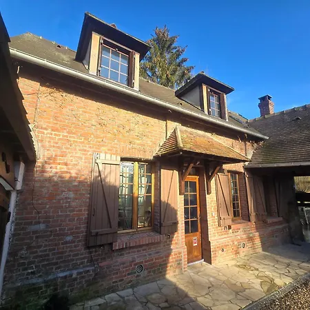 Tatil Evi Maison Normande Bord De Riviere Saint-Denis-le-Ferment