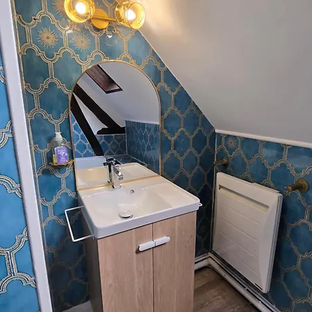 Maison Normande Bord De Riviere * Saint-Denis-le-Ferment